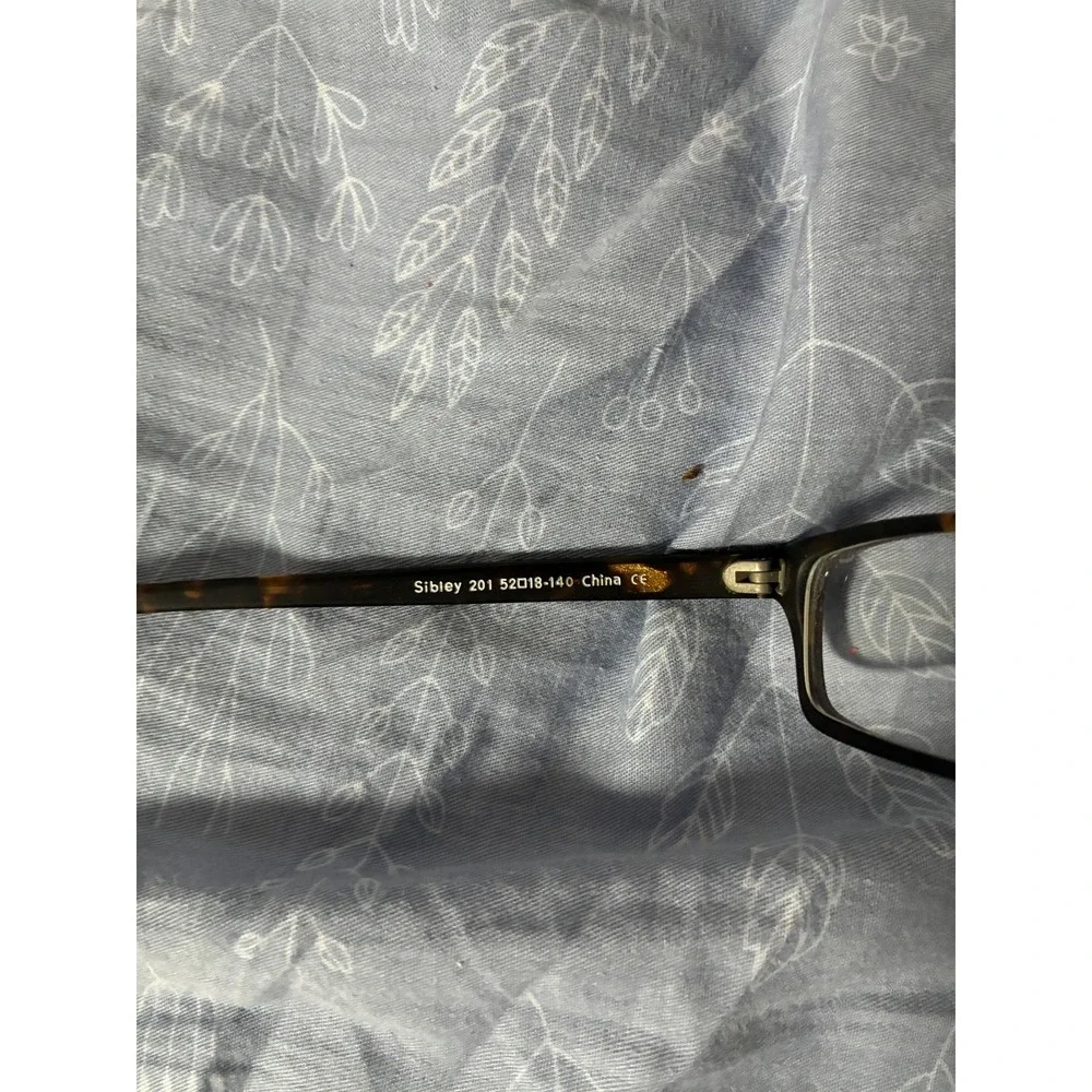 WarbyParker Sibley 201 Tortoise Rectangular Eyeglasses Frames 52-18-140 withCase